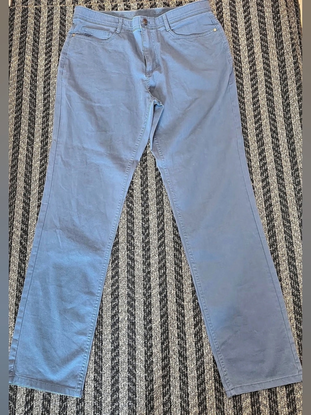 English Laundry Straight-Leg Chinos in Blue Waist 34